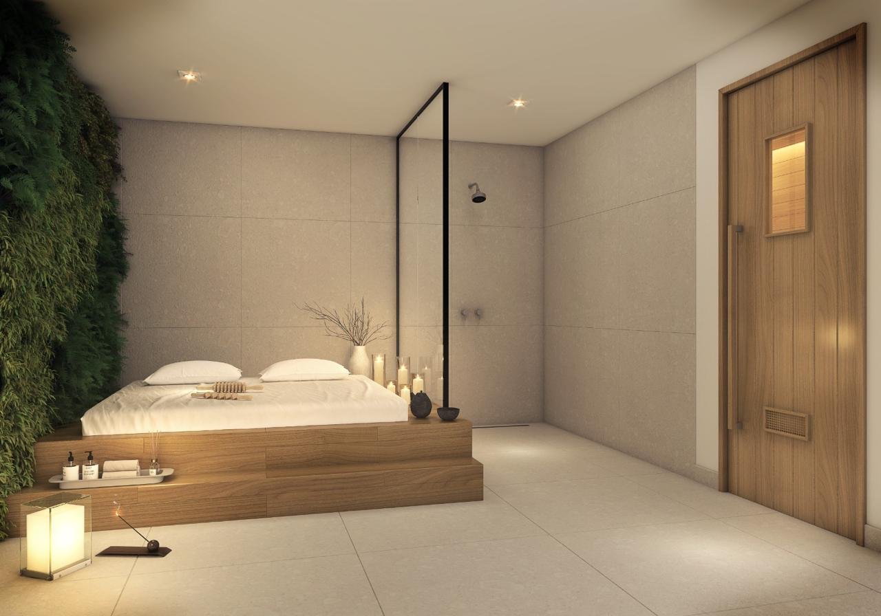Spa com sauna do Dom Parque